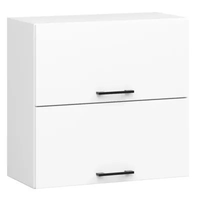 Kuchynská linka 240 cm VERMINA - biela / betón