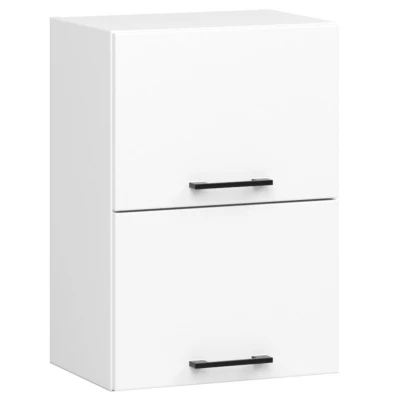 Kuchynská linka 240 cm VERMINA - biela / betón