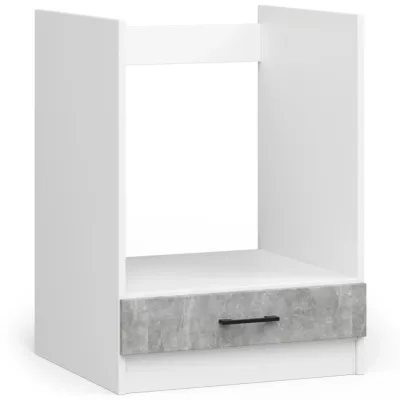 Kuchynská linka 240 cm VERMINA - biela / betón