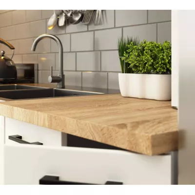 Kuchynská linka do paneláka 240 cm VERMINA - biela
