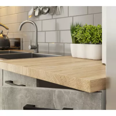 Kuchynská linka do paneláka 240 cm VERMINA - betón