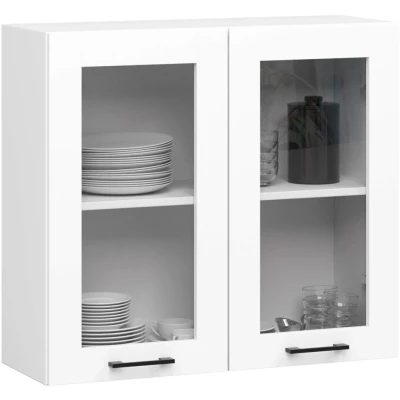 Rovná kuchynská linka do paneláka 240 cm VERMINA - biela