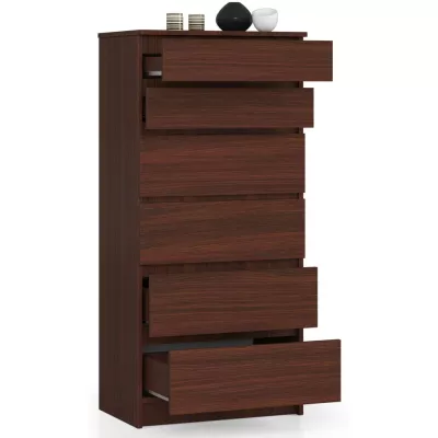 Komoda so šuplíkmi SAVRILA - wenge