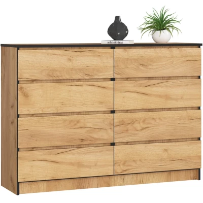 Veľká komoda SAVRILA - dub craft