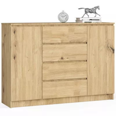 Veľká kombinovaná komoda SAVRILA - dub artisan
