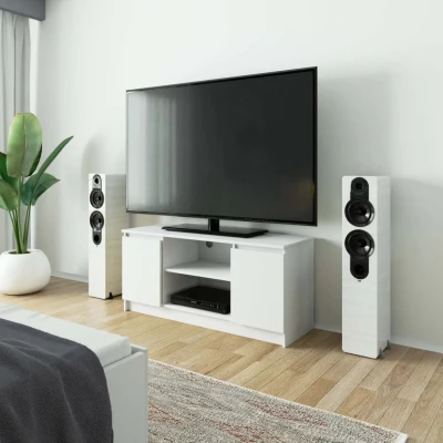 TV stolík YMARIN - biely
