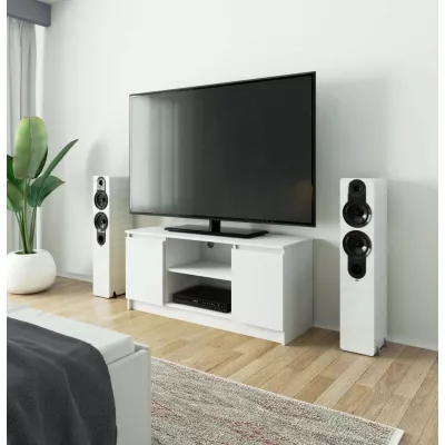 TV stolík YMARIN - biely