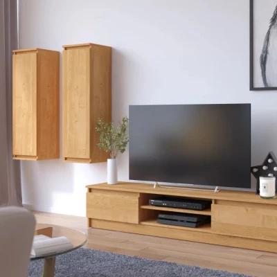 Televízny stolík YMARIN - jelša