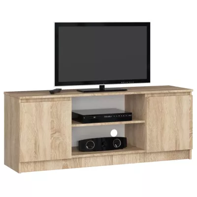 TV stolík s dvierkami YMARIN - dub sonoma