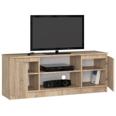 TV stolík s dvierkami YMARIN - dub sonoma
