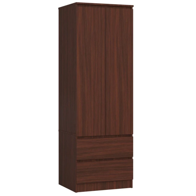 Šatníková skriňa so šuplíkmi 60 cm WREN - wenge