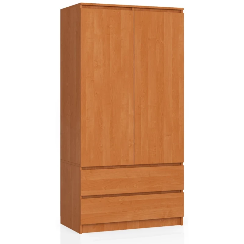 Šatníková skriňa so šuplíkmi 90 cm LOTA - jelša