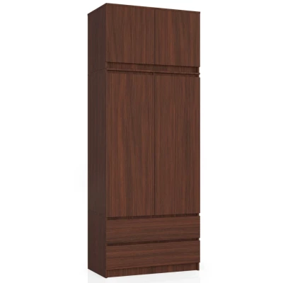 Nadstavec na skriňu LOTA 90 cm - wenge