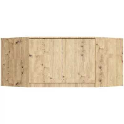 Rohový nástavec na skriňu LOTA 100 cm - dub artisan