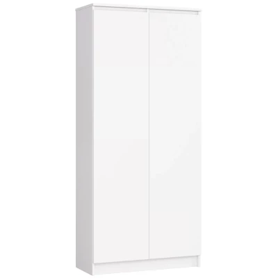 Policová skriňa 80 cm VALESTRA - biela