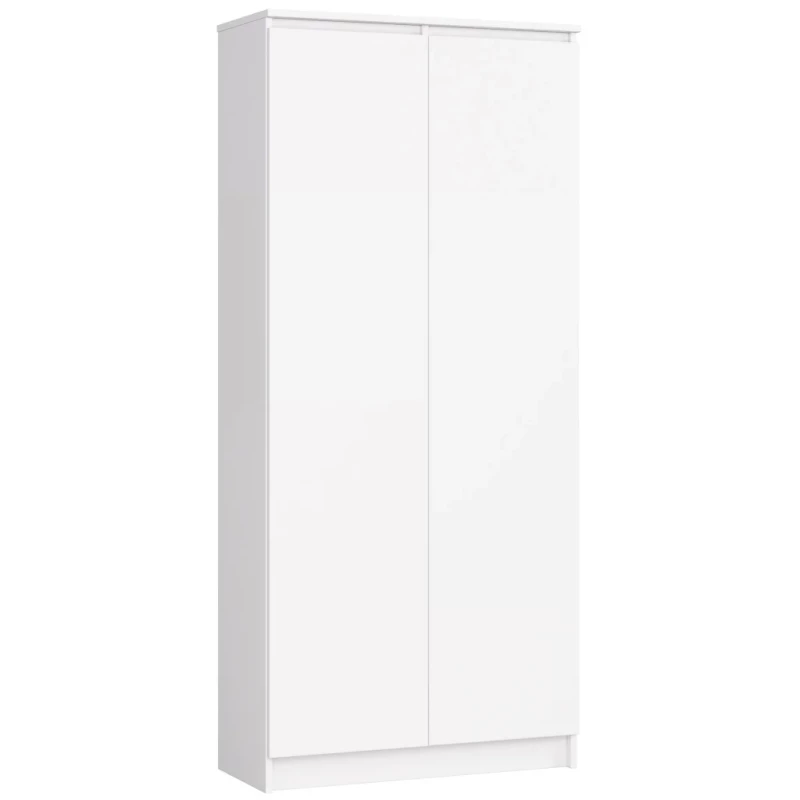 Policová skriňa 80 cm VALESTRA - biela