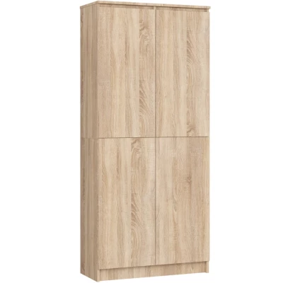 Policová skriňa 80 cm VALESTRA - dub sonoma