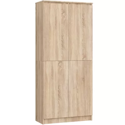Policová skriňa 80 cm VALESTRA - dub sonoma