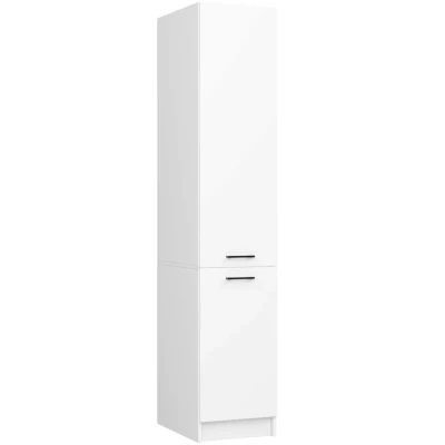 Vysoká kuchynská skriňa 40 cm VERMINA - biela