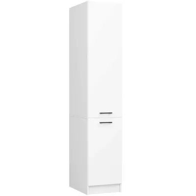Vysoká kuchynská skriňa 40 cm VERMINA - biela
