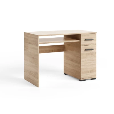 Písací stôl 105 cm KLENRI - dub sonoma
