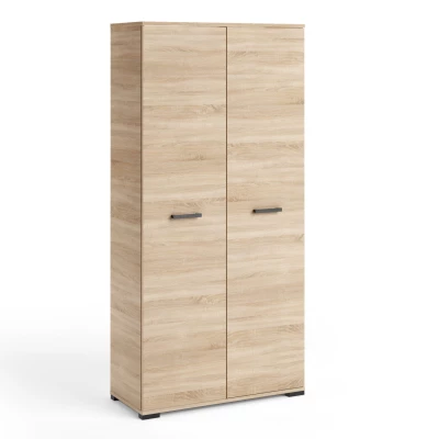 Šatníková dvojdverová skriňa 90 cm KLENRI - dub sonoma