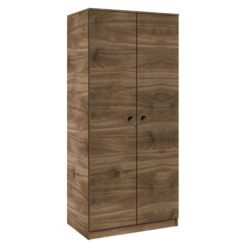 Dvojdverová šatníková skriňa 80 cm MIRIEL - brandy castello