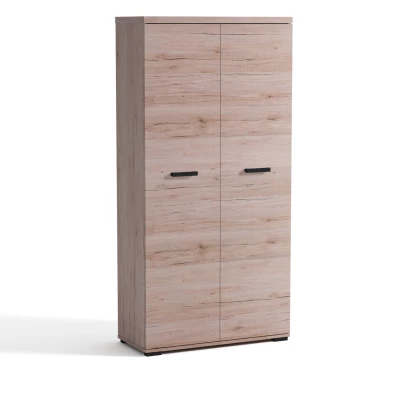 Dvojdverová skriňa 90 cm EIRENE - dub San Remo