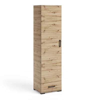 Úzka skriňa 50 cm KLENRI - dub artisan