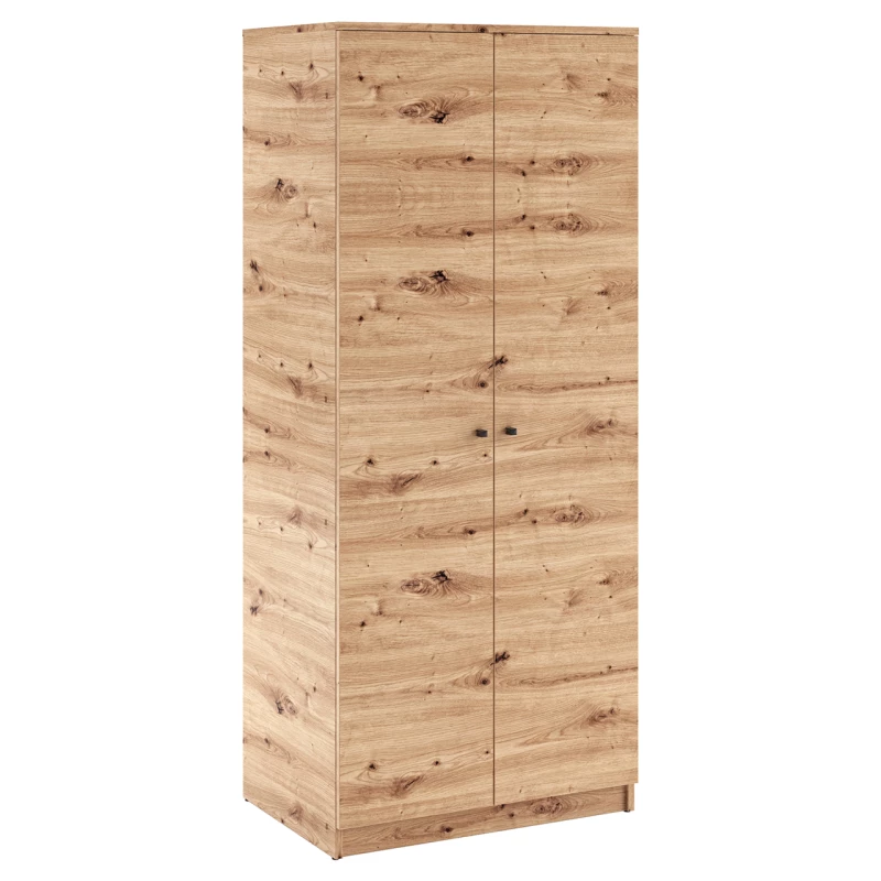 Dvojdverová skriňa 80 cm GIDOEN - dub artisan