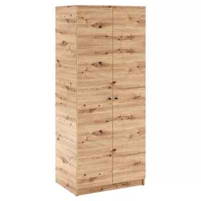 Dvojdverová skriňa 80 cm GIDOEN - dub artisan