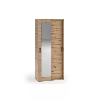 Dvojdverová šatníková skriňa 90 cm AUREVIA - dub artisan