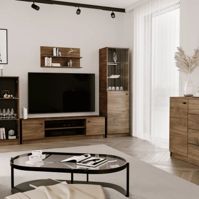 Televízny stolík 120 cm MIRIEL - brandy castello