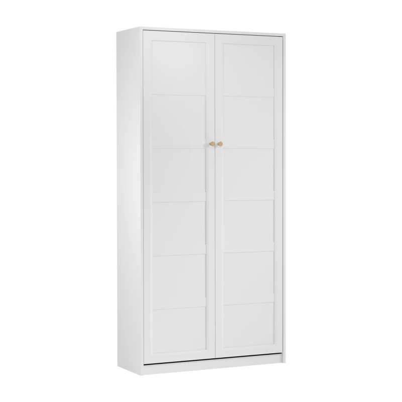 Výklopná posteľ 90x200 SILVA - biela / zlatá