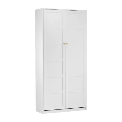 Výklopná posteľ 90x200 SILVA - biela / zlatá