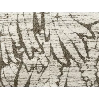 Dizajnová jedálenská stolička HODA - béžovošedá / dub