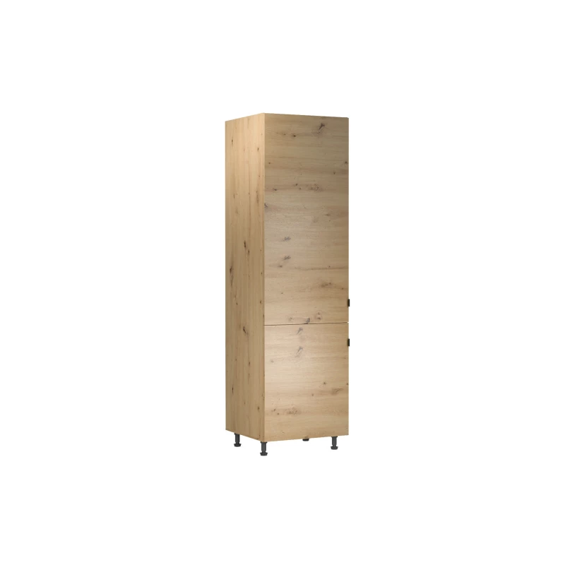 Skriňa na vstavanú chladničku VALEN - šírka 60 cm, dub artisan