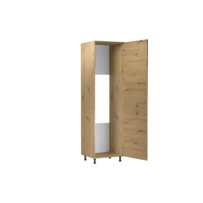 Skriňa na vstavanú chladničku VALEN - šírka 60 cm, dub artisan