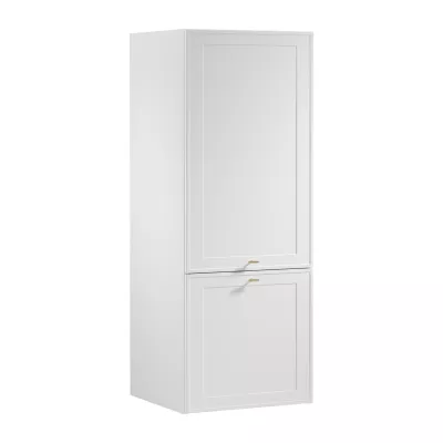Horná kuchynská skrinka SALERNO - šírka 60 cm, biela
