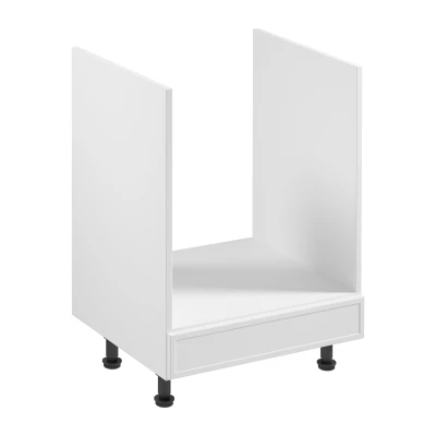 Kuchynská skrinka pre vstavanú rúru SALERNO - šírka 60 cm, biela