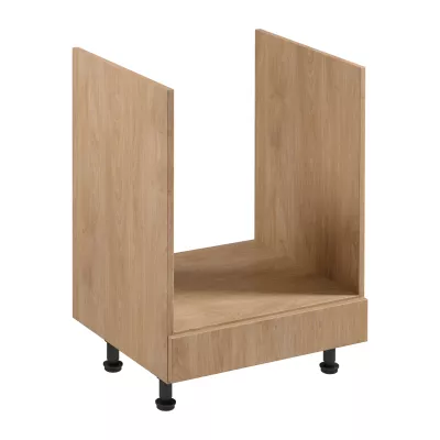 Kuchynská skrinka pre vstavanú rúru SALERNO - šírka 60 cm, dub