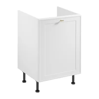 Drezová skrinka SALERNO - šírka 60 cm, biela