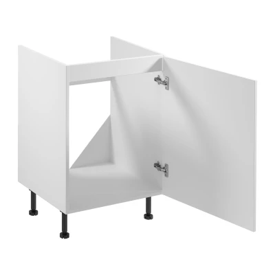 Drezová skrinka SALERNO - šírka 60 cm, biela