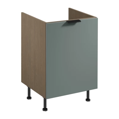 Drezová skrinka SALERNO - šírka 60 cm, baltic storm / zelená