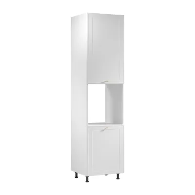 Kuchynská skriňa na vstavanú rúru SALERNO - šírka 60 cm, biela