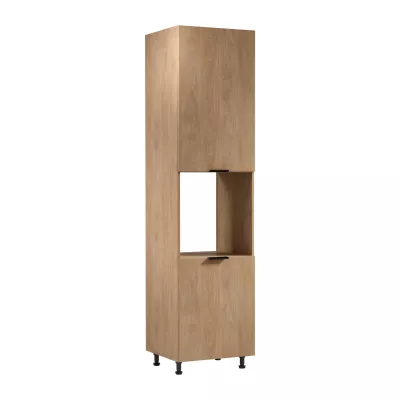 Kuchynská skriňa na vstavanú rúru SALERNO - šírka 60 cm, dub