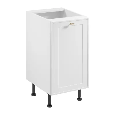 Dolná jednodverová skrinka SALERNO - šírka 45 cm, biela