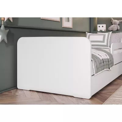Detská posteľ s matracom 80x200 NORDELLE - biela
