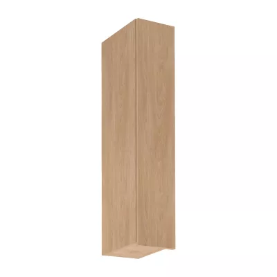 Vysoká horná kuchynská skrinka SALERNO - šírka 20 cm, dub, pravé prevedenie