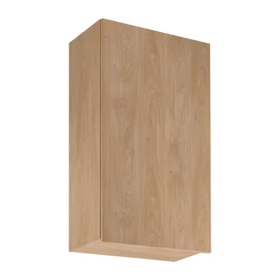Vysoká horná kuchynská skrinka SALERNO - šírka 60 cm, dub
